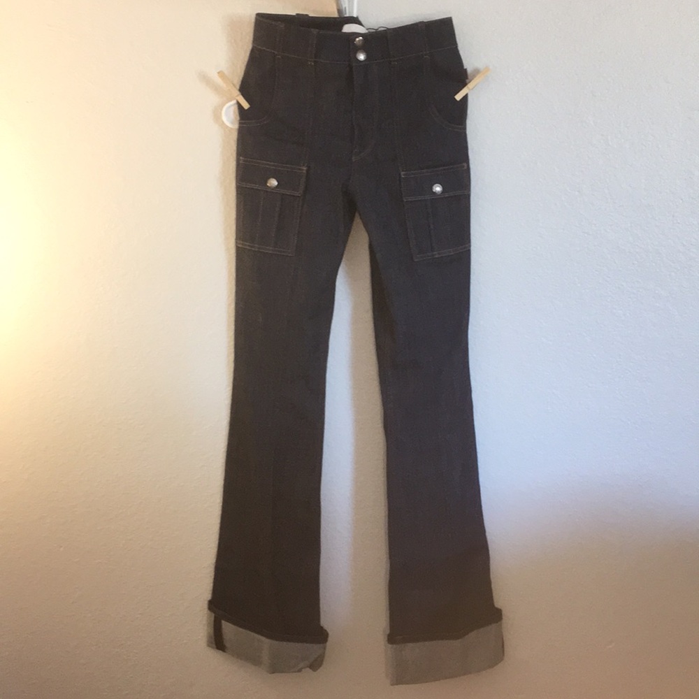 Chloe: Turned Up Jeans